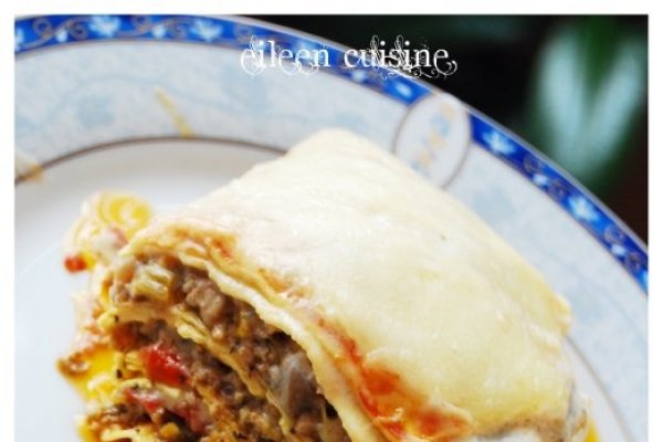 Lasagna traditionala cu ciuperci