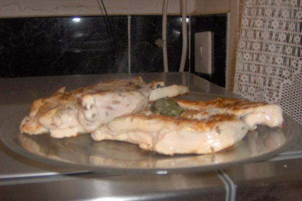 Piept de pui la gratar