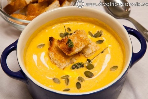 Supa crema de dovleac