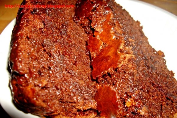 Chec fondant cu ciocolata