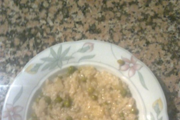 Risotto cu mazare si mar verde