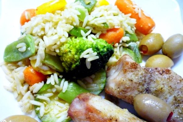 Orez cu legume si somn african