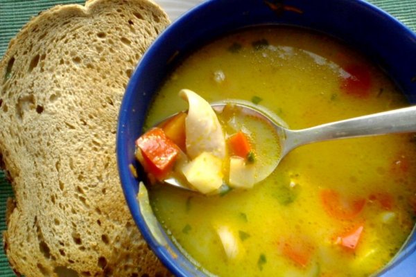 Ciorba "usoara " de pui