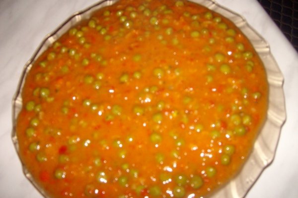 Mancare de mazare cu tocana de legume