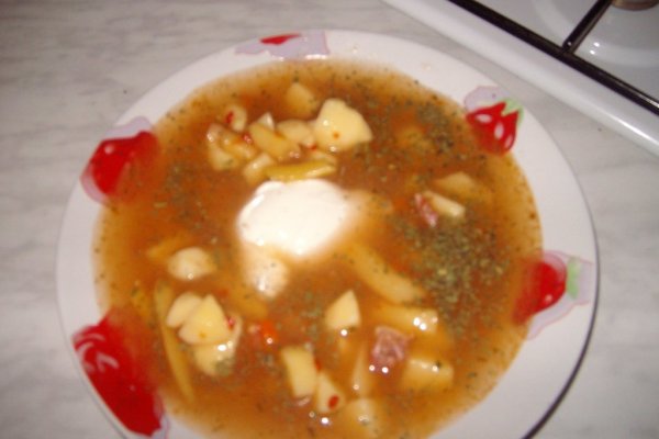 Ciorba de pastai cu cartofi