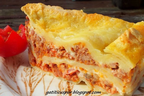 Lasagna cu paste de casa si sos bechamel