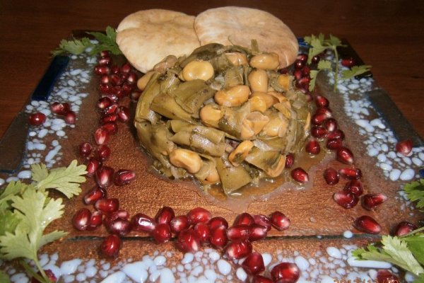 Mancare scazuta de bob verde -“Foul akhdar bi zeit”( de post)