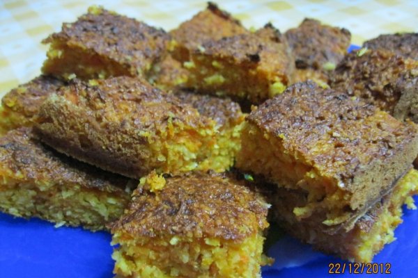 Prajitura cu morcov si nuca de cocos