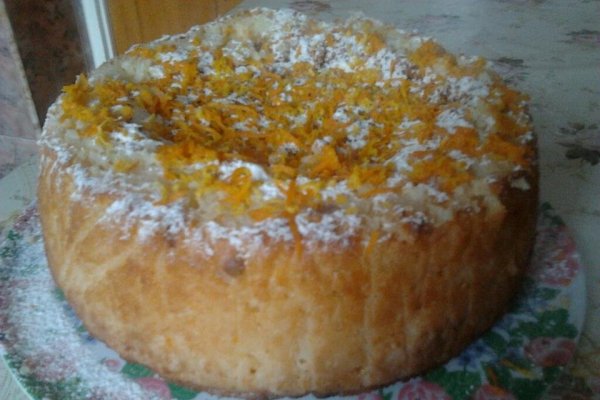 Prajitura cu orez si portocala