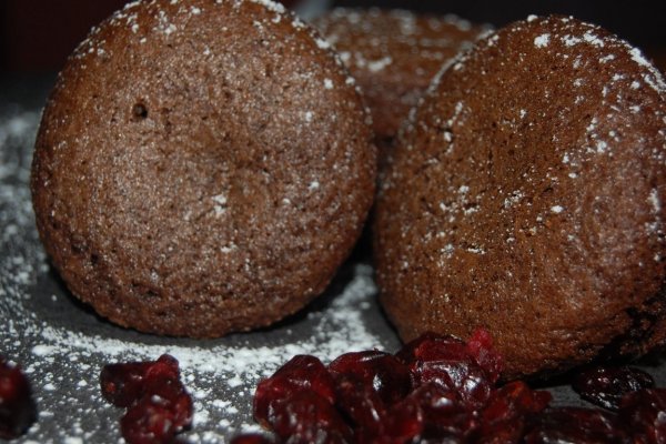 Muffins de cacao cu afine