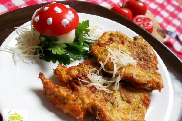 Snitele din dovlecei cu cascaval si marar