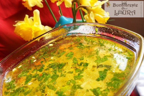 Supa cu floricele