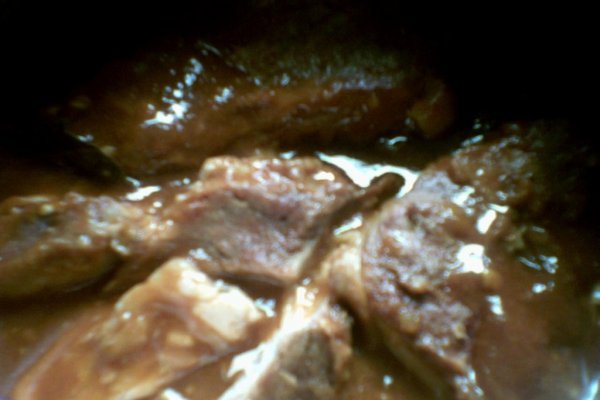 Friptura de porc in sos de bere