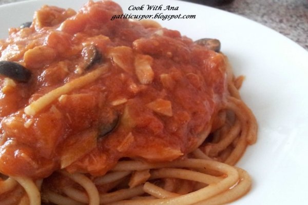 Paste Cu Ton Si Masline