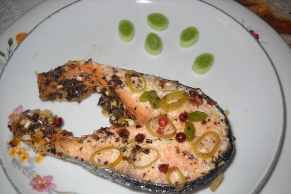 Papillotes de somon cu praz