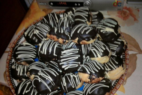 Minieclere cu crema de vanilie