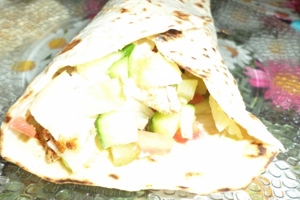 Lipie umpluta cu carne macinata