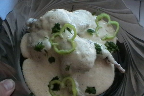 Prepelite cu smantana