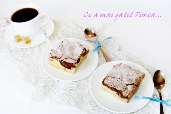 Prajitura cu prune si nuca