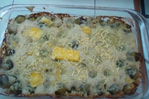 Sufleu din varza de Bruxelles