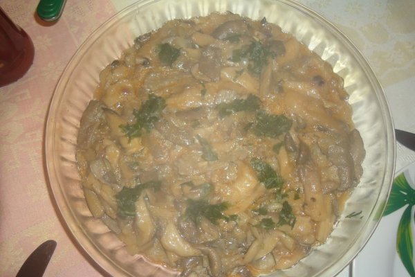 Mancare de ciuperci  pleurotus