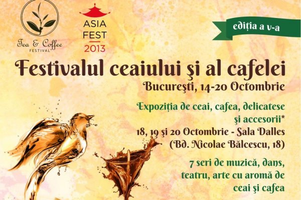 Începe a 5-a editie a Tea&Coffee Festival
