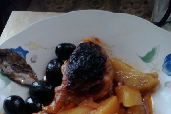 Pulpite la cuptor cu masline