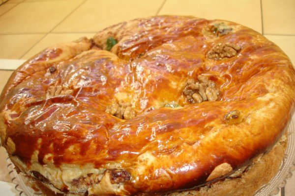 Cozonac cu nuca in tigaia dry cooker