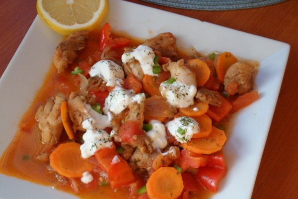 Pui picant cu legume