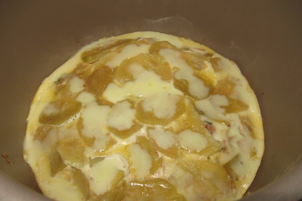 O altfel de ...Budinca de cartofi pregatita la Philips Multicooker