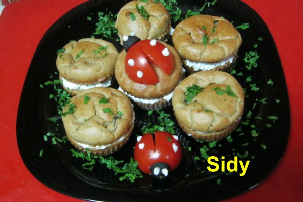 Briose turnulet-aperitiv