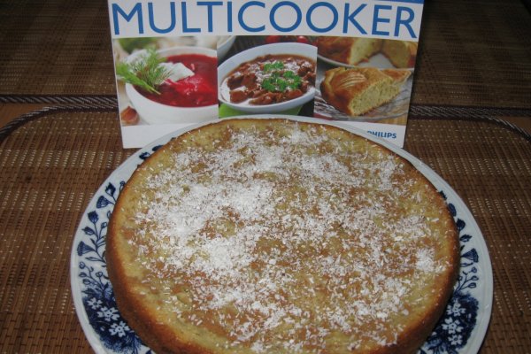 PRAJITURĂ CU DOVLEAC ŞI MERE PREPARATĂ LA PHILIPS MULTICOOKER