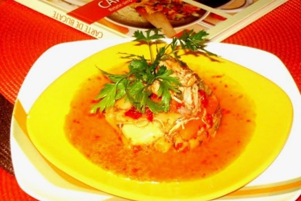 Ghiveci cu legume si piept de pui