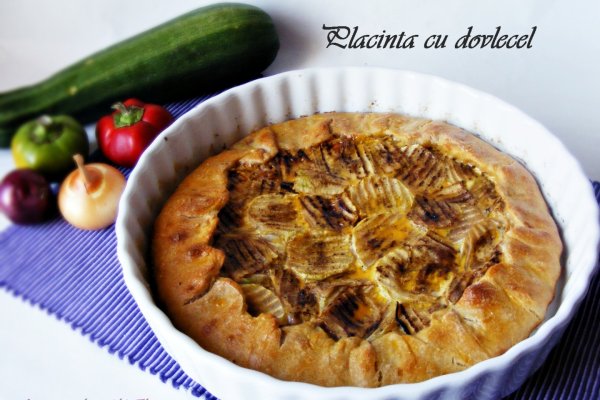 Placinta sarata cu zucchini