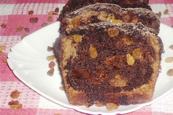 Chec cu cacao si stafide