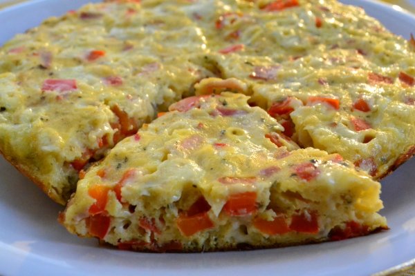 Tarta aperitiv cu ardei la Philips Multicooker