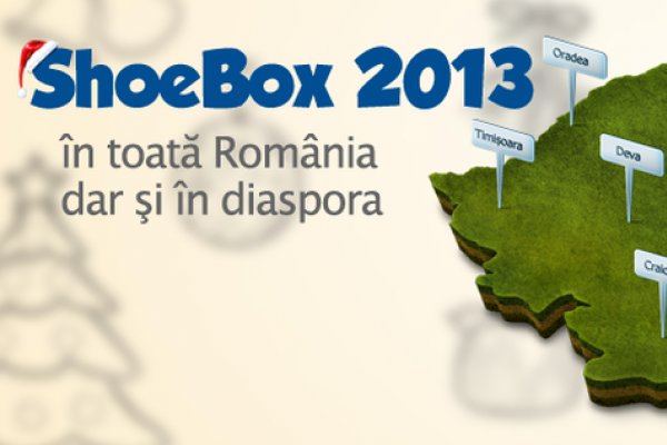 Fapte bune la pachet: proiectul ShoeBox aduce bucurie copiilor