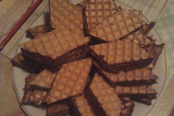 Napolitane cu crema de eugenii