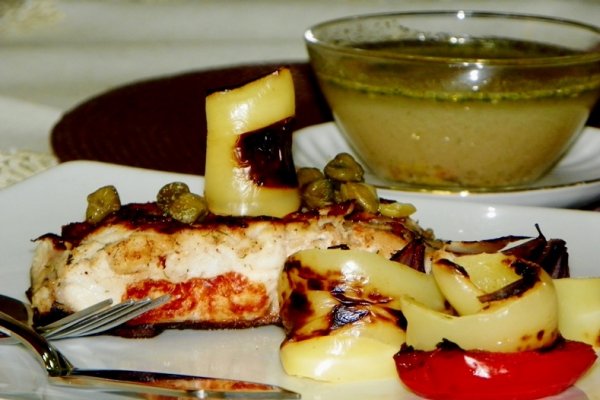 Somn marinat in sos mediteranean