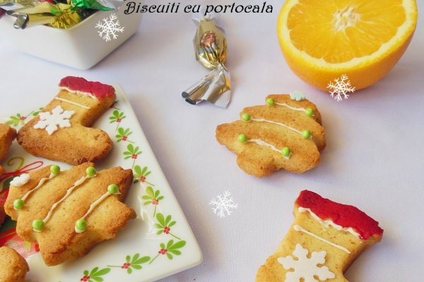 Biscuiti cu portocala
