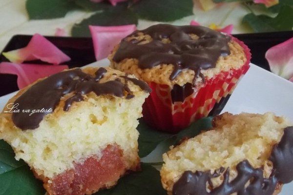 Muffins de portocale cu rahat
