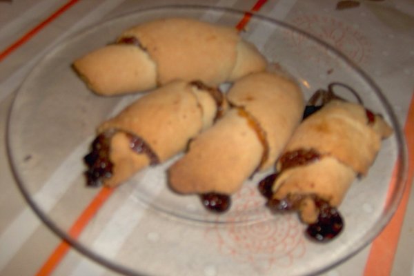 Prajiturele cu umplutura de nuca