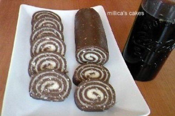 Rulada cu nuca de cocos