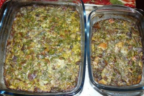 Drob cu ficat de pui si ciuperci