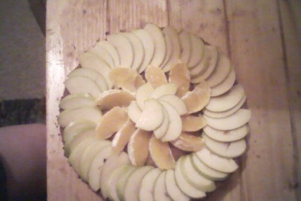 Tort de mere cu crema de ciocolata