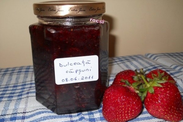 Dulceaţă de căpsuni reţetă