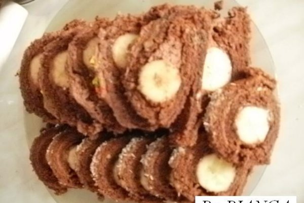 Rulada cu banane