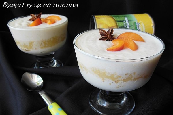 Desert rece cu ananas