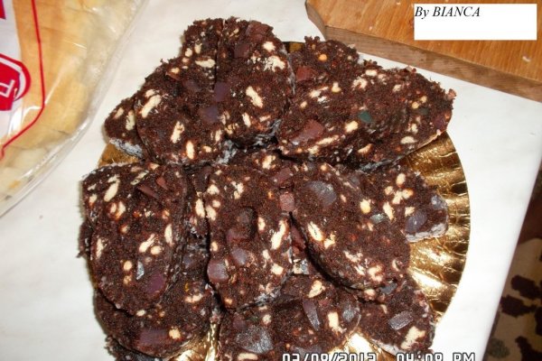 Salam de biscuiţi reţetă cu rahat