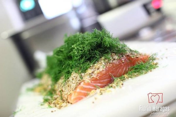 Somon marinat - reteta Chef Jakob Hausmann